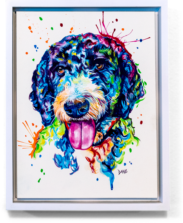 Custom Pet Painting – Dane Clement
